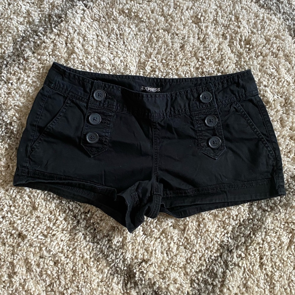 Express Black Shorts - Size 2